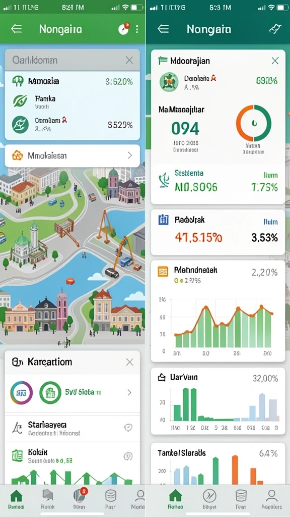 bomtoto - Tampilan antarmuka yang user-friendly dan menarik.