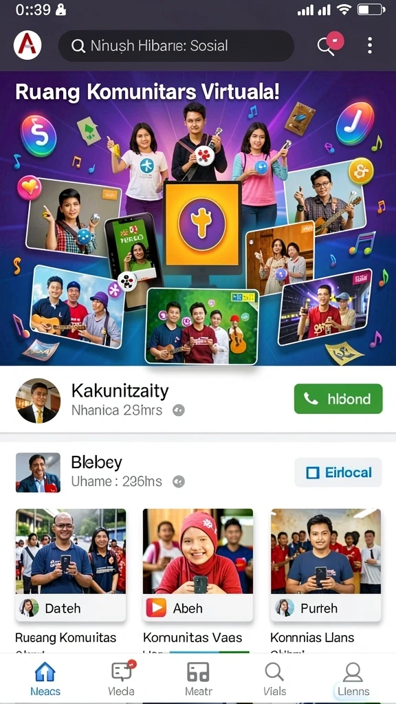 mainduit - Tampilan antarmuka pengguna yang intuitif dan mudah dipahami.