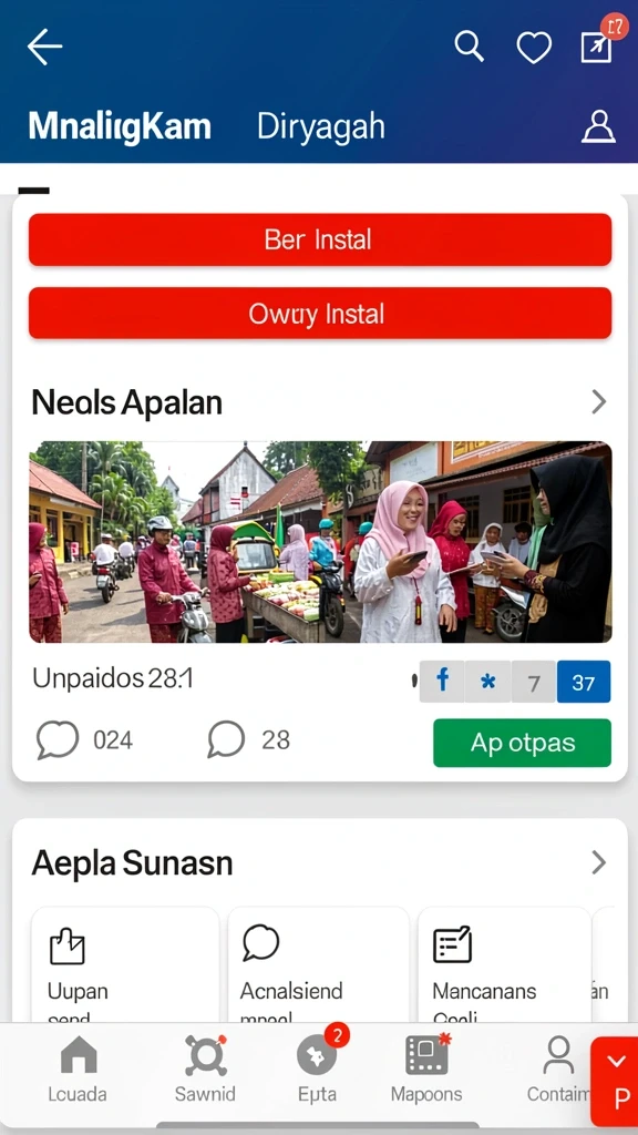rk55 - Berbagai karakter yang dapat dipilih oleh pengguna.